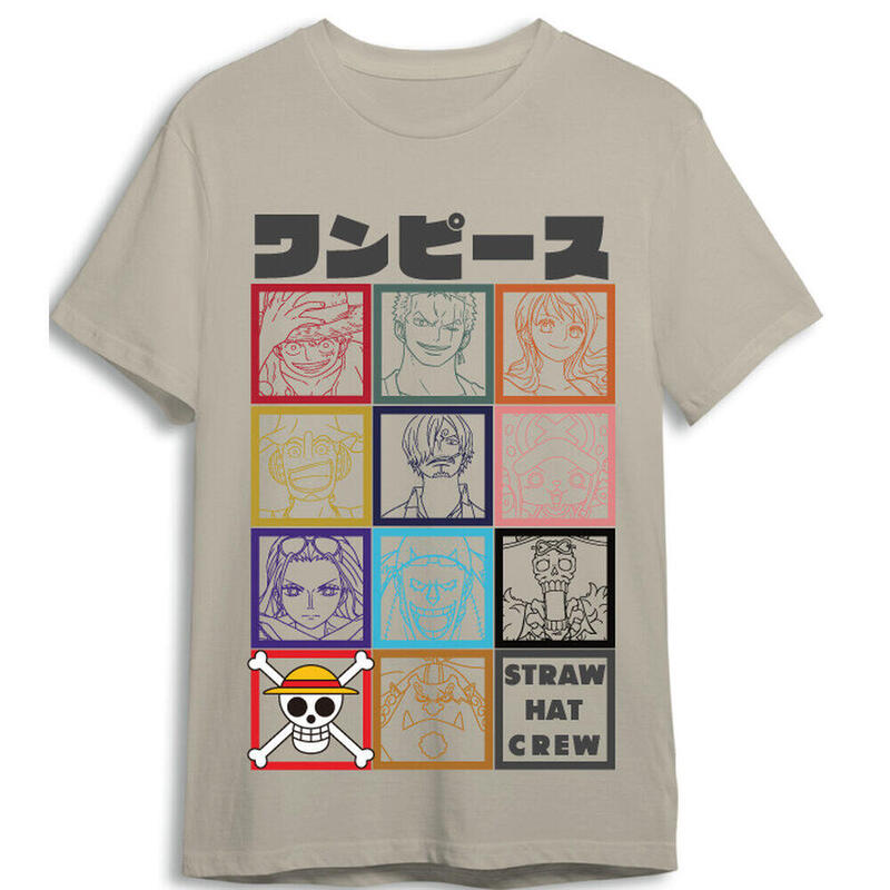 Camiseta Straw Hat Crew One Piece Adulto Talla M