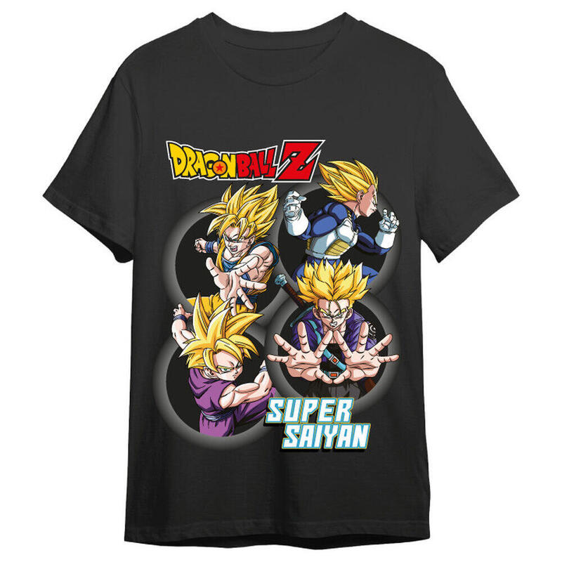 Camiseta Super Saiyans Dragon Ball Z Adulto Talla 2xl