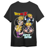 Camiseta Super Saiyans Dragon Ball Z Adulto Talla 2xl