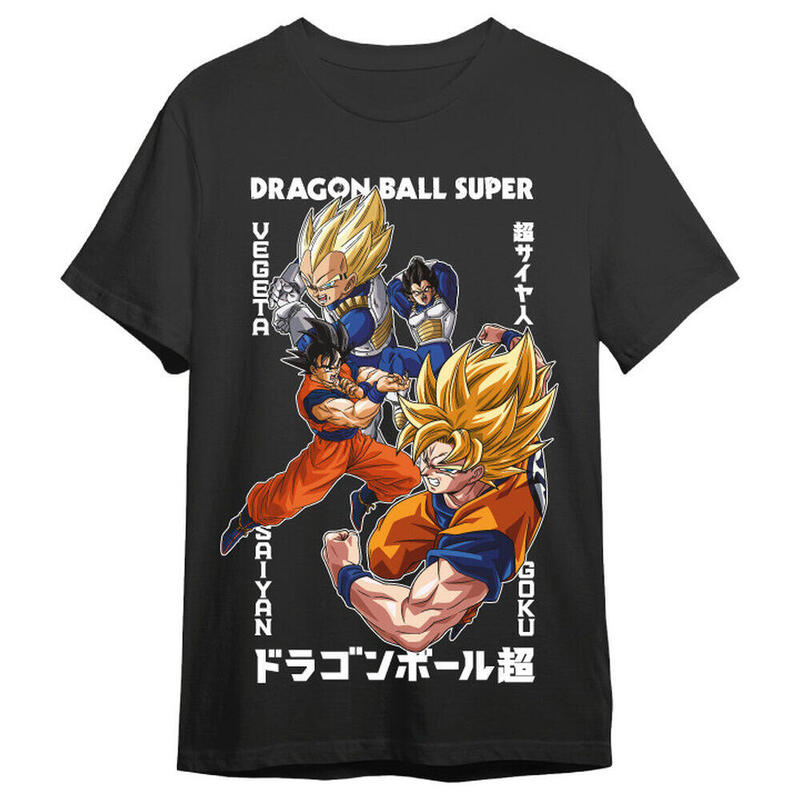 Camiseta Vegeta & Goku Dragon Ball Super Adulto Talla L