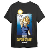 Camiseta Vegeta Super Saiyan Dragon Ball Z Adulto Talla Xl