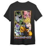 Camiseta Villains & Goku Dragon Ball Z Adulto Talla S