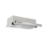 Campana Candy Cbt6130/3x Semintegrada (Extraíble) Plata 157,8 M³/H