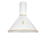 Campana De Chimenea Akpo Wk-4 Dandys Gold 50 Cm 450 M3/H, Blanco