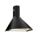 Campana De Chimenea Akpo Wk-4 Dandys Gold 60 Cm 450 M3/H, Negra