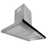 Campana De Chimenea Akpo Wk-4 Feniks Slim Glass 90