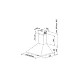 Campana Extractora Maan Vela 2 60 Negra