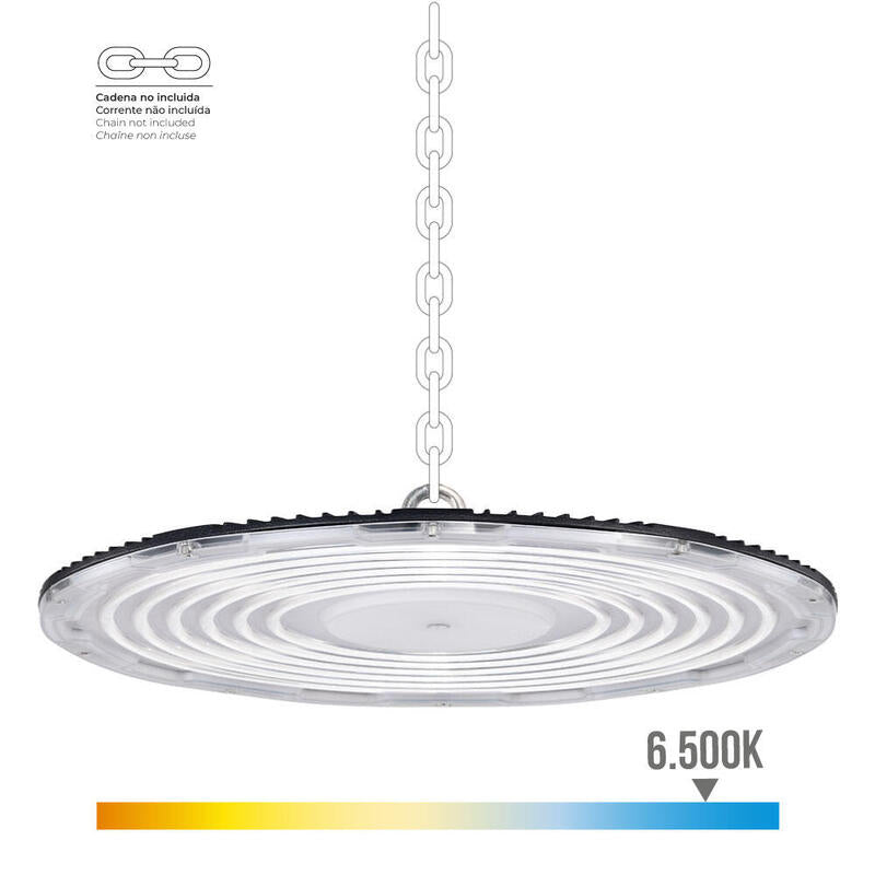Campana Led 100 W 6400 K 10000 Lm Ø26 X 4,5 Cm