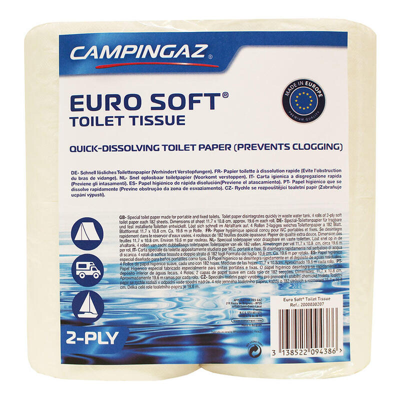 Campingaz Eurosoft Toilettenpapier (4 Rollen) 2227612