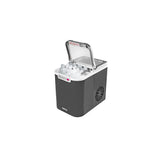 Camry Cr 8073 Fabricador De Cubitos De Hielo, Capacidad De Producción De Hielo 12 Kg, Depósito De Agua 2,2 L, Gris