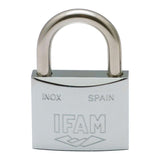 Candado Inoxidable 40al 40mm Con 2 Llaves. Arco Largo. Ifam