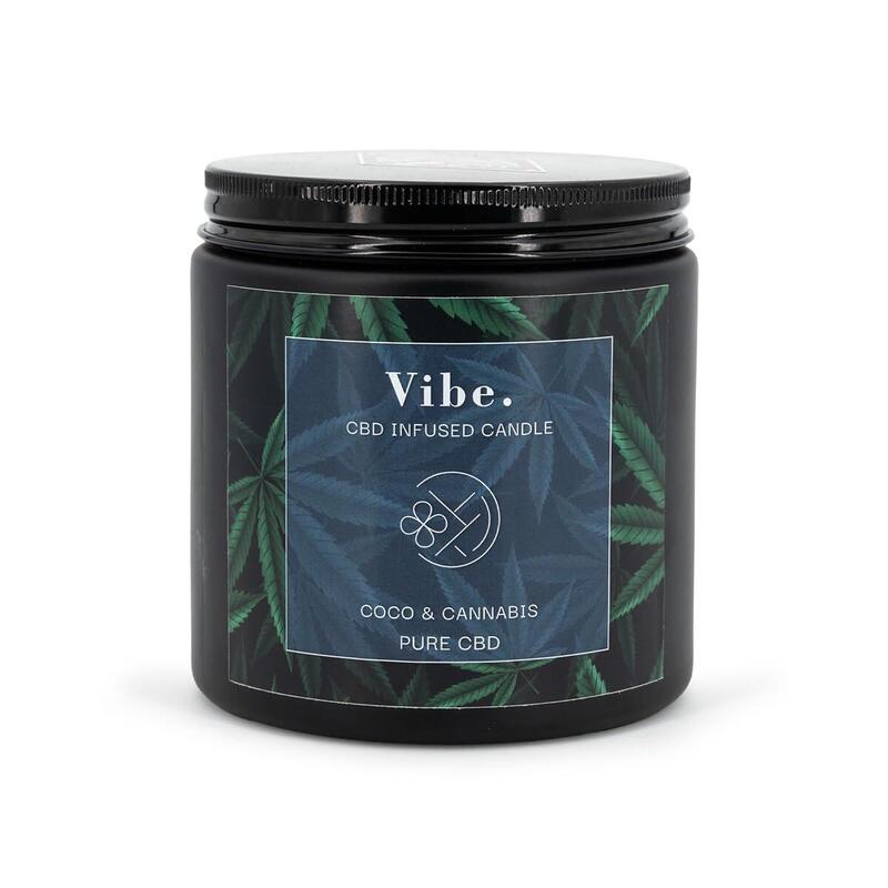 Candle Brothers Duftkerze Cbd Vibe Coco & Cannabis 350g