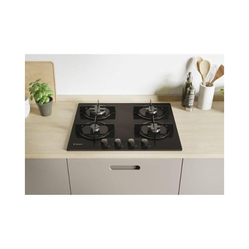Candy Cvw6bb Encimera De Gas 59.5 Cm 4 Zone(S)