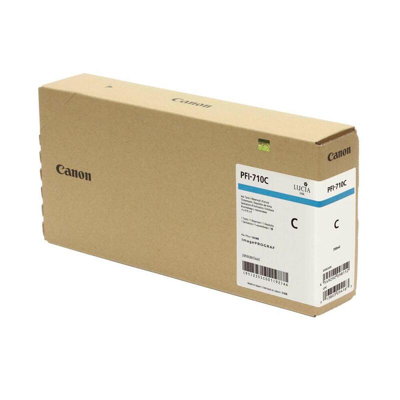 Canon Tinta  Pfi-710c Cyan (700ml)(2355c001)