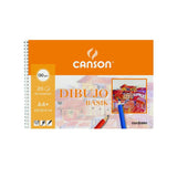Canson Bloc Dibujo Basik Espiral Microperforado 20 Hojas 130 Gr.Taladro 23x32,5cm -10u-