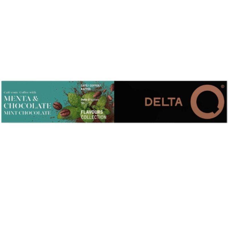 Cápsula Delta Menta Y Chocolate Para Cafeteras Delta Caja De 10