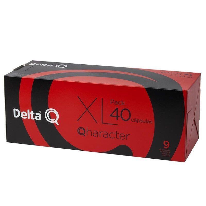 Cápsula Delta Qharacter Para Cafeteras Delta Caja De 40