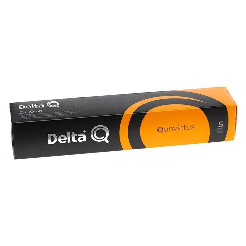 Cápsula Delta Qonvictus Para Cafeteras Delta Caja De 10