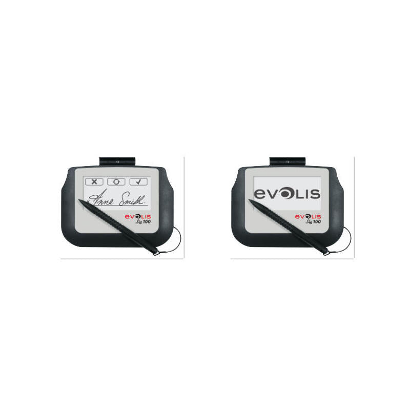 Capturador Digital De Firma Lcd Monocromo, Evolis Sig100