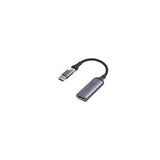 Capturadora Hdmi Axfee Usb-C 4k 60hz Compatible Ps5/Ps4, Switch, Smartphone, Videocã¡Mara, Macbook