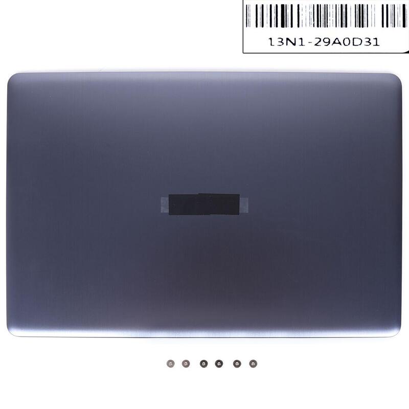 Carcasa Asus N580v X580 Vd Ve Nx580v N580g Lcd Contraportada Gris Material Metálico