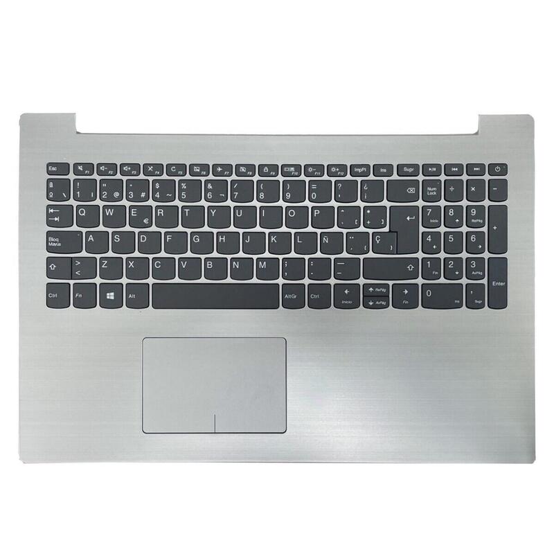 Carcasa Superior Con Teclado Para Portátil Lenovo Ideapad 320-15iap 320-15ikb 320-15is Plata