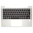 Carcasa Superior Para Portátil Hp Elitebook X360 830 G7 84733080 00 Con Teclado Plata