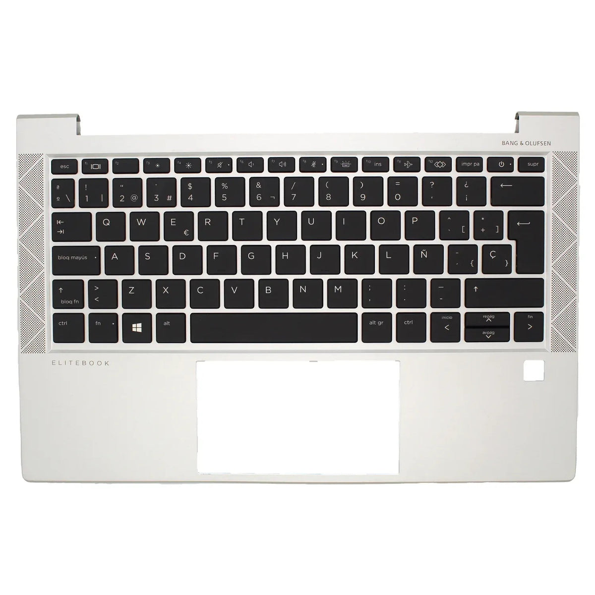 Carcasa Superior Para Portátil Hp Elitebook X360 830 G7 84733080 00 Con Teclado Plata