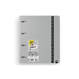Carchivo Carpeblock 360 My Rules Con Recambio 100h A4 5x5 90gr 4 Separadores Pp Foam Gris