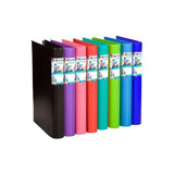 Carchivo Carpeta De Anillas 4x25mm A4 Foam Style Extra Rígido 2mm Azul