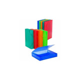 Carchivo Carpeta De Proyectos 5cm Montada Pp Translúcido Con Gomas Folio Verde Claro