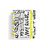 Carchivo Cuaderno Ingeniox Edit My Life A5 80h 100gr Cuadrícula Amarillo Neón