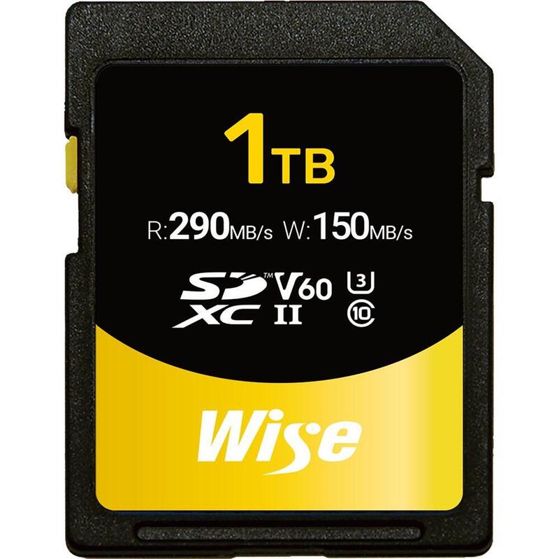 Card Wise Sdxc Uhs-Ii V60 1tb R:290mbs   W:150mbs Wi-Sd-S1024