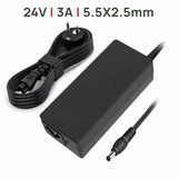 Cargador 24V 3.0A 72W 5.5Mm X 2.5Mm