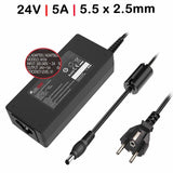 Cargador 24v  5.0a 120w  5.5mm*2.5mm