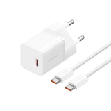 Cargador Baseus P10110902213-01 De Red Usb-C Gan5 Mini 30w Blanco