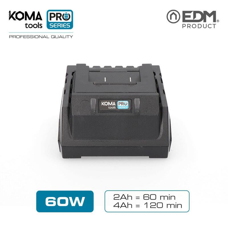 Cargador Bateria 60w Koma Tools Pro Series Battery