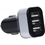 Cargador Carcharger Triple Usb Ce