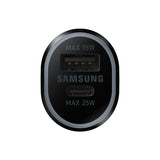 Cargador Coche Samsung Fast Charge Ep-L4020 40w (15w+25w) Negro