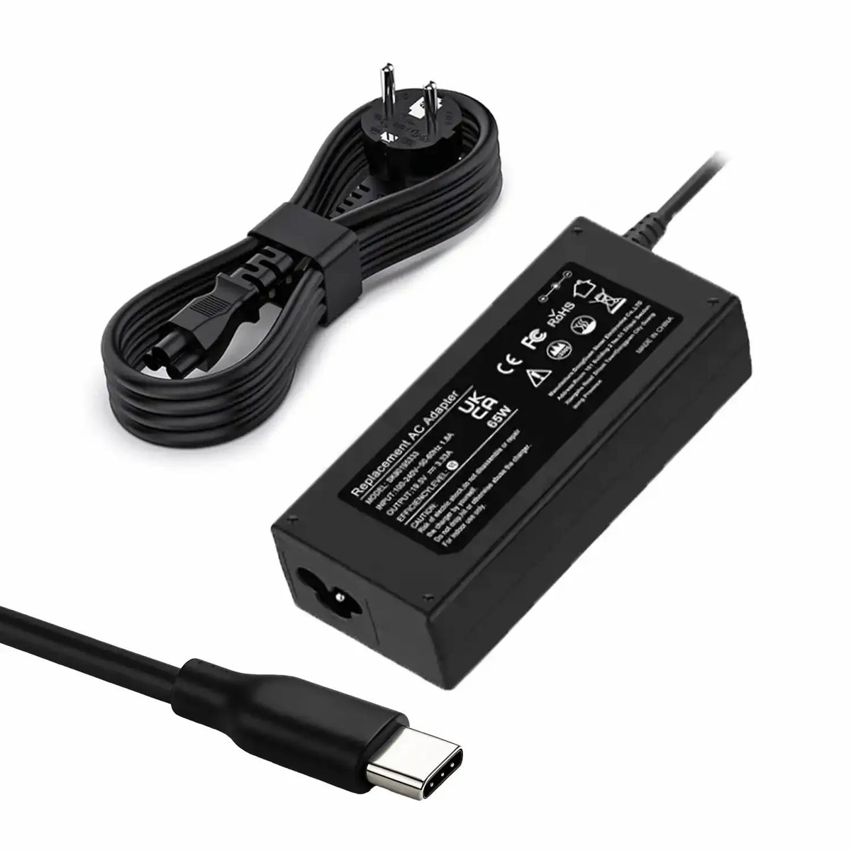 Cargador Compatible Usb Tipo-C 5V-3A 9V-3A 90W