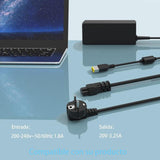 Cargador Usb-C Multipuntas 90w 20v 4,25a Compatible Con  Lenovo, Asus, Acer, Hp Y Dell
