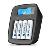 Cargador De Batería Ni-Mh Usb-C Everactive Nc1000mv2