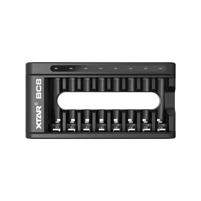 Cargador De Baterías Xtar Bc4 Para Baterías R03 / Aaa Y R6 / Aa Li-Ion 1,5v / Nimh