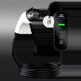 Cargador De Coche Eléctrico Con Pantalla Lcd Ev 32a/7.0kw/10m Sin Cabezal De Enchufe