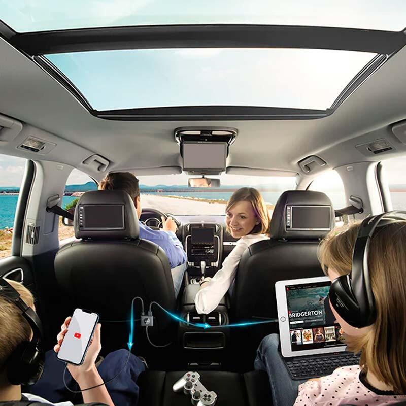 Cargador De Coche Joyroom Jr-Cl05 72w 3xusb-A Qc 3.0 + 2xusb-C Pd