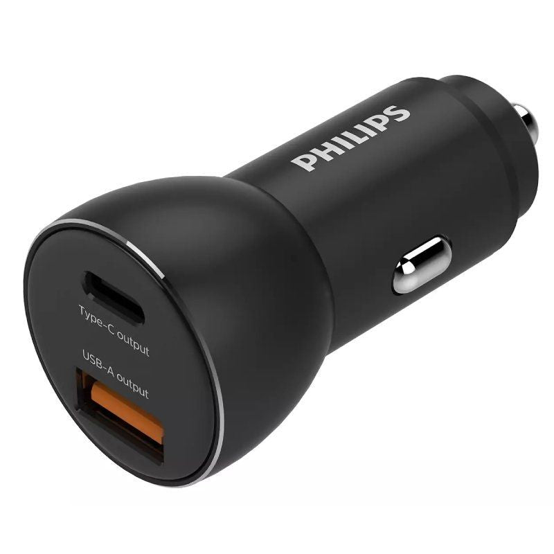 Cargador De Coche Philips Dlp2521 2xusb 36w