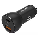Cargador De Coche Philips Dlp2521 2xusb 36w