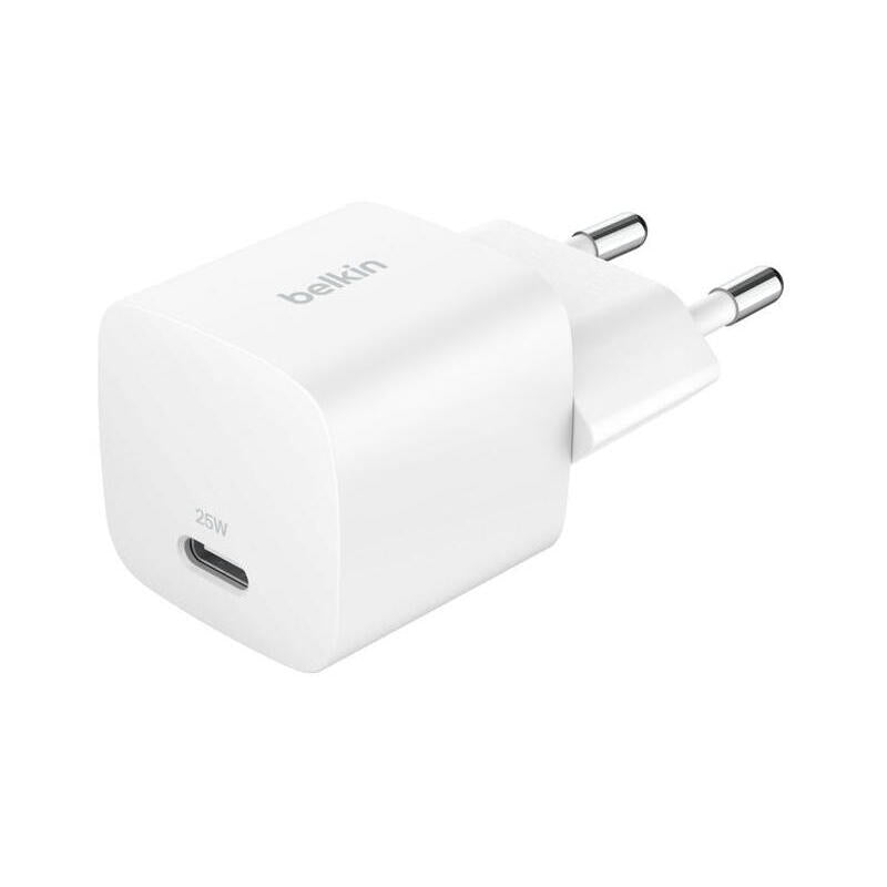 Cargador De Pared Belkin Wca012kqwh Usb-C Pd 25w Color Blanco