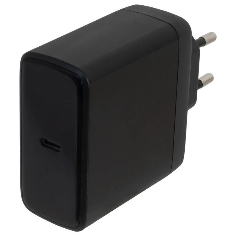 Cargador De Pared Gan Fonestar Power-C-100 1xusb Tipo-C 100w Negro