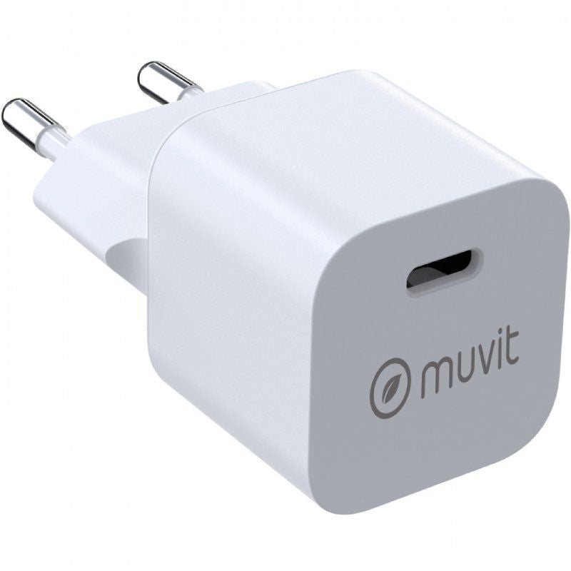 Cargador De Pared Muvit For Change Mcacc0048 1xusb Tipo-C 20w